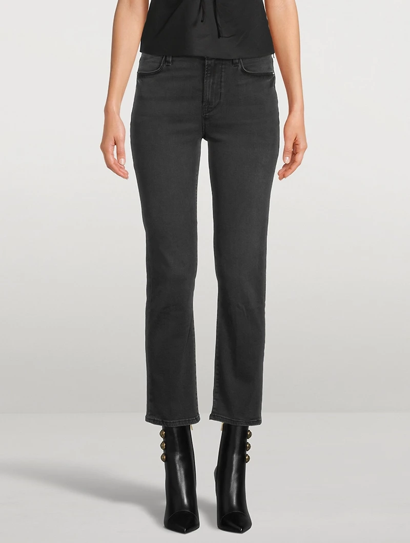 Le High Straight-Leg Jeans