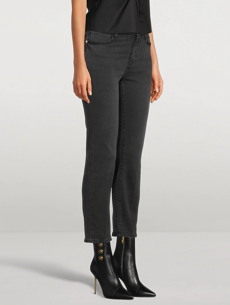 Le High Straight-Leg Jeans