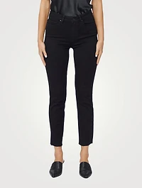 Cindy Raw Hem Skinny Jeans