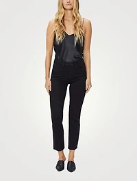 Cindy Raw Hem Skinny Jeans