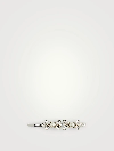 Crystal And Pearl Hair Clip