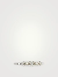Crystal And Pearl Hair Clip