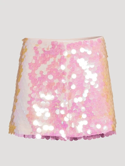 Sequin Mini Skirt