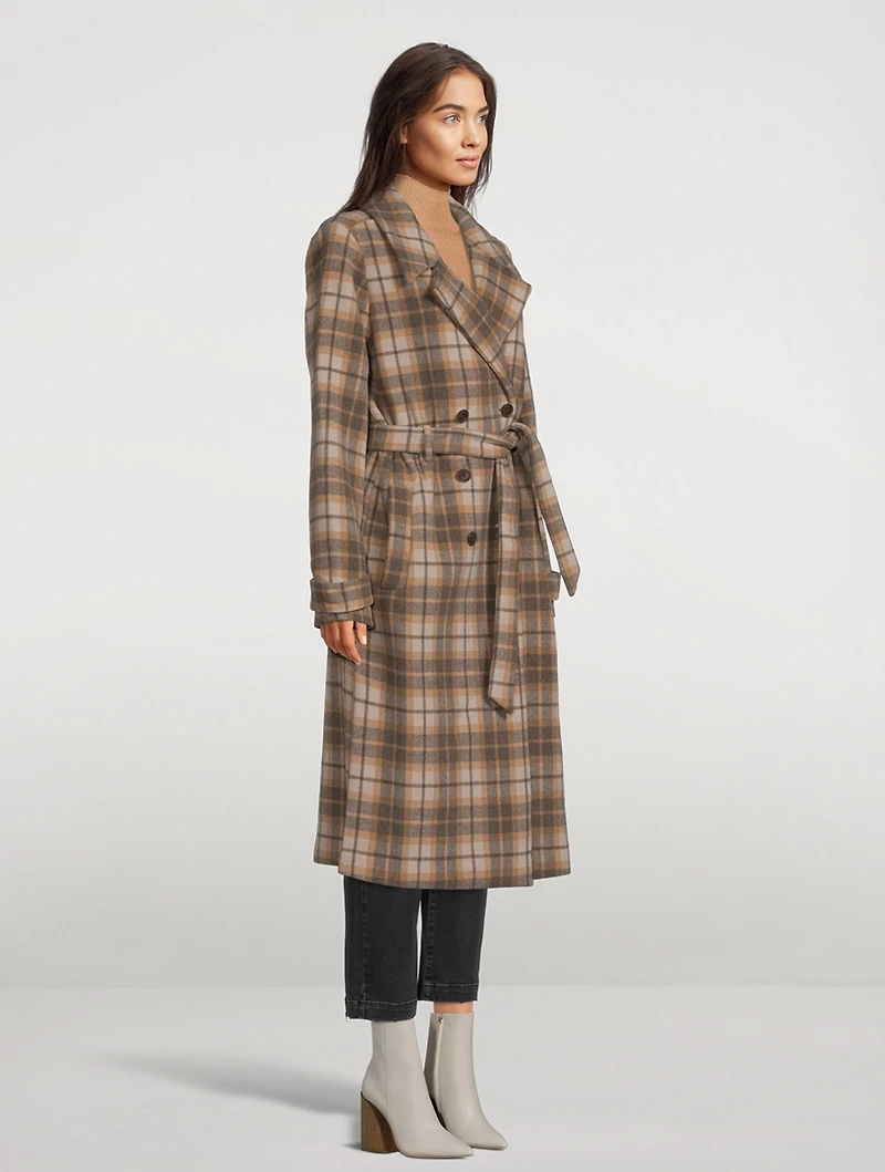 Dublyn Wool-Blend Coat