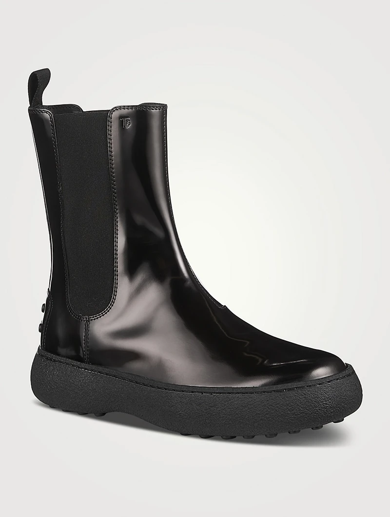 Gommini Leather Chelsea Boots