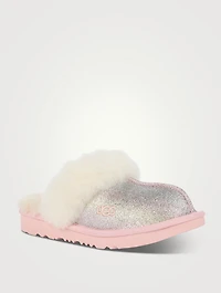 Kids Cozy II Glitter Slippers