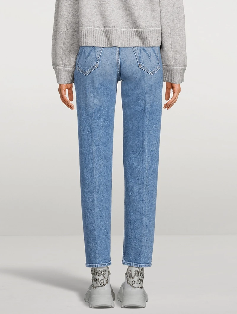 Study Hover High-Waisted Straight Jeans