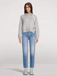Study Hover High-Waisted Straight Jeans
