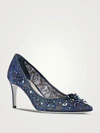 Cinderella Crystal Lace Pumps