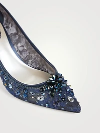 Cinderella Crystal Lace Pumps