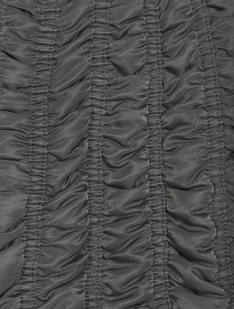 Seamed Nylon Twill Jacket