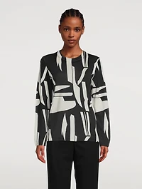 Intarsia Wool Sweater