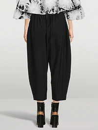 Tapered Wool Trousers