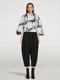 Tapered Wool Trousers