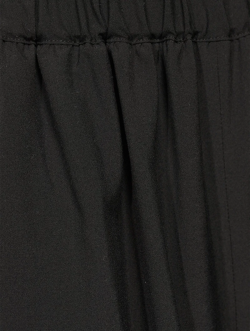 Tapered Wool Trousers