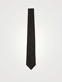 Rose Silk Printed Tie