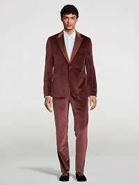 Gents Velvet Tailored Evening Suit