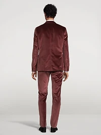 Gents Velvet Tailored Evening Suit