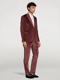 Gents Velvet Tailored Evening Suit