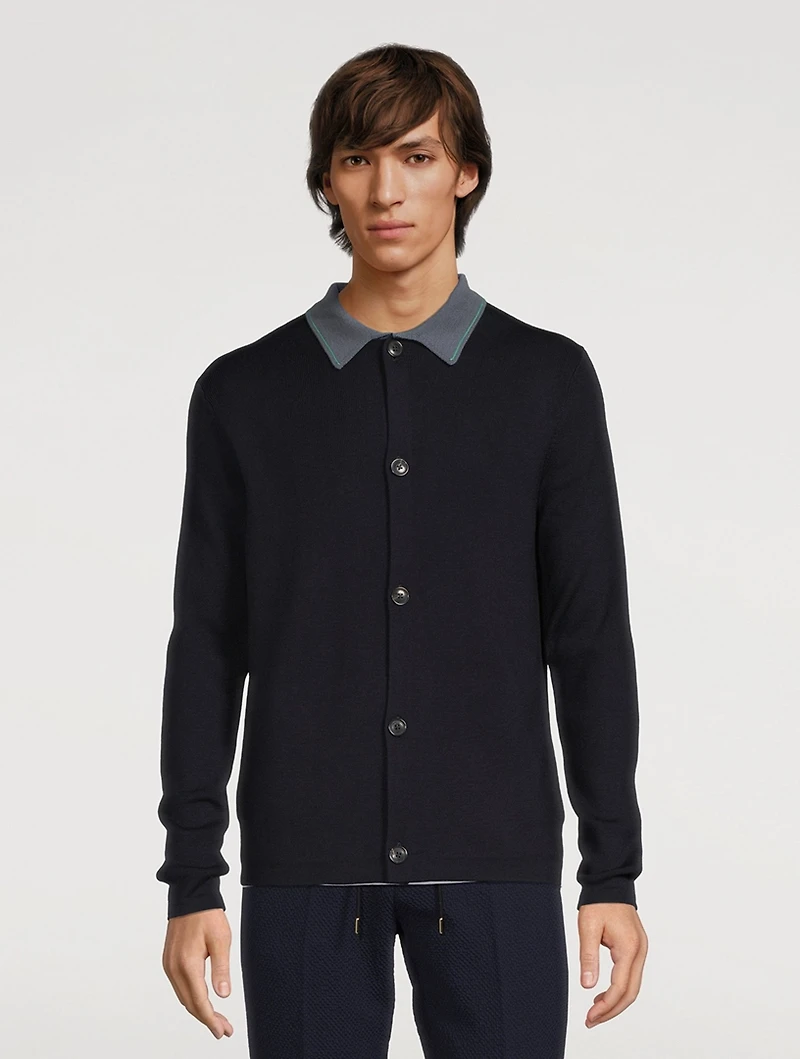 Gents Wool Cardigan