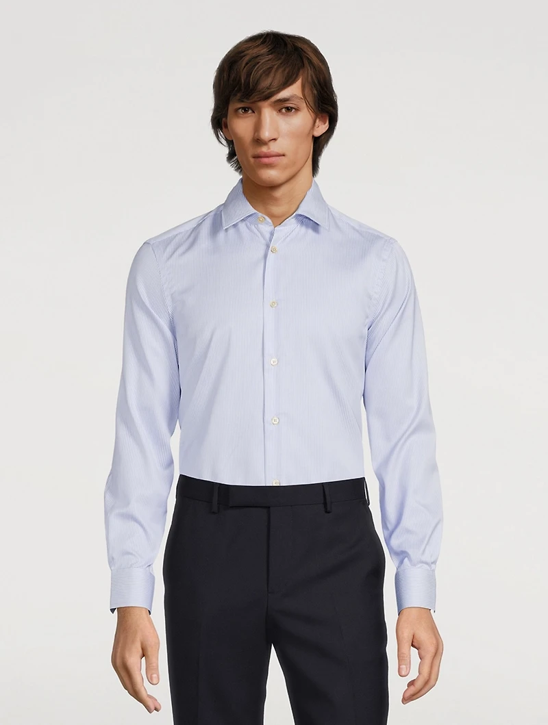 Artist Stripe Cuff Tailored Shirt