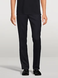 Wool Slim-Fit Pants