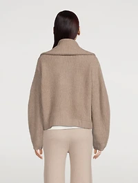 Sam Cashmere Zip Cardigan