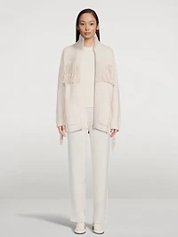 Elisa Fringe Cashmere Cardigan