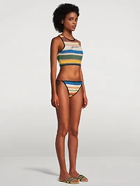 Crochet Halter Bikini Top