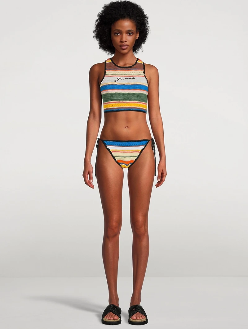 Crochet String Bikini Bottom