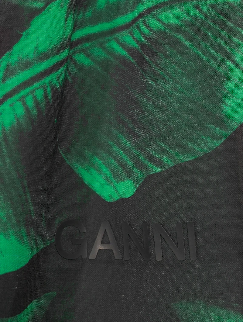 Cover-Up Cami Tropical Print
