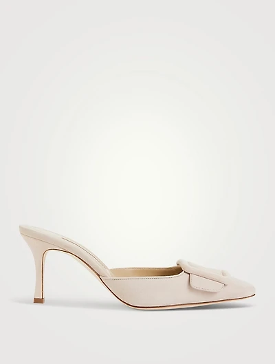 Maysale 70 Suede Mules