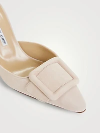 Maysale 70 Suede Mules