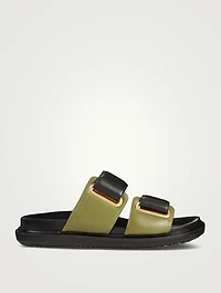 Fussbett Leather Slide Sandals