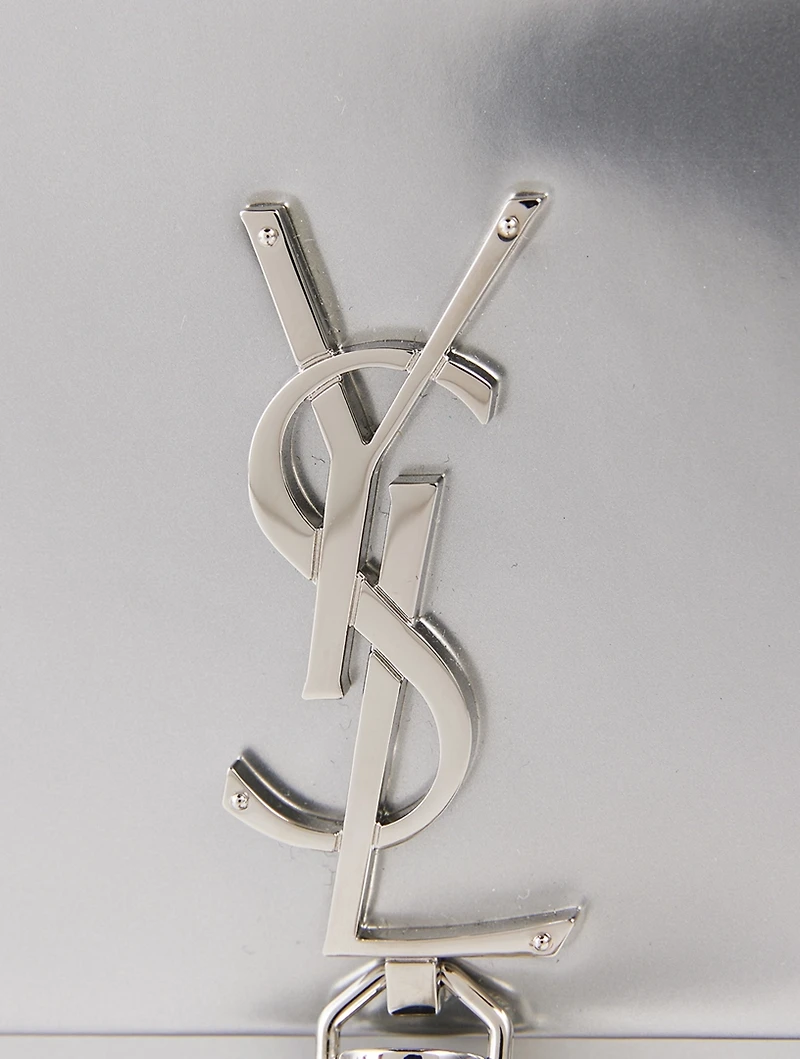 Kate YSL Monogram Mirrored Leather Chain Wallet