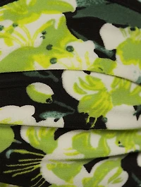 Bill Halter Bikini Top Tropical Print