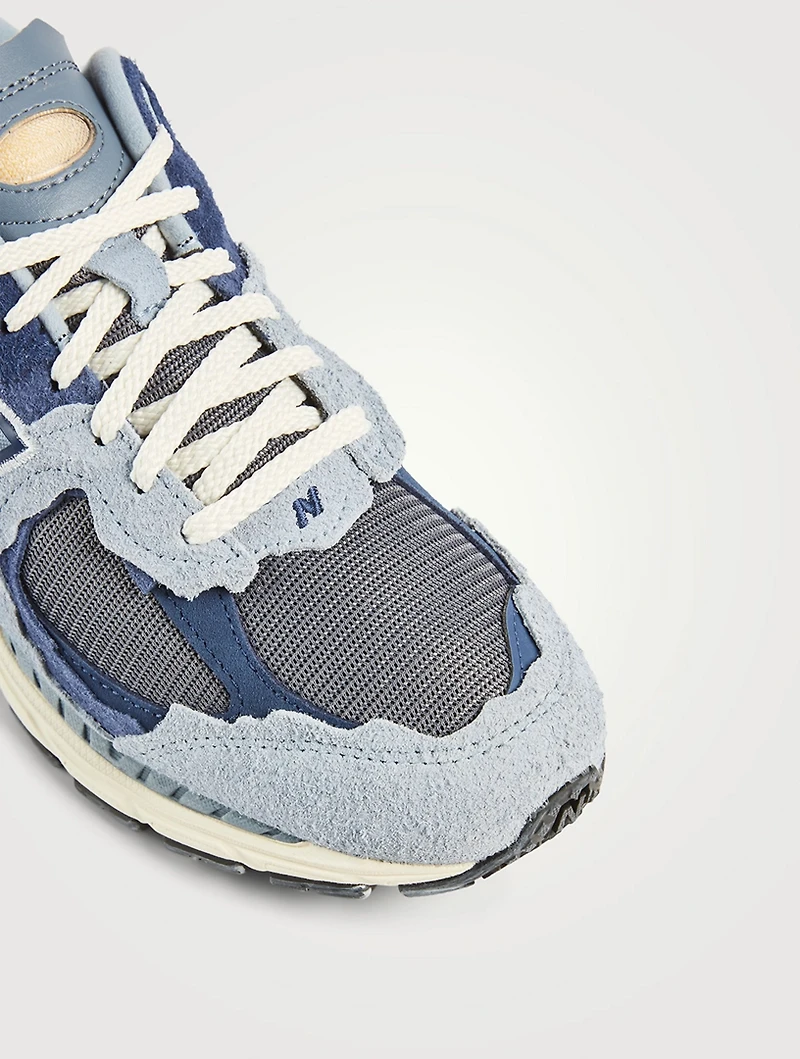 2002RD Suede And Mesh Sneakers
