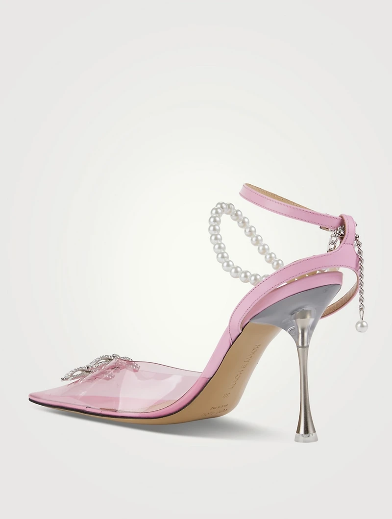 Matilda PVC And Leather Pumps