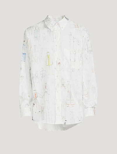 Sketch Cotton Shirt