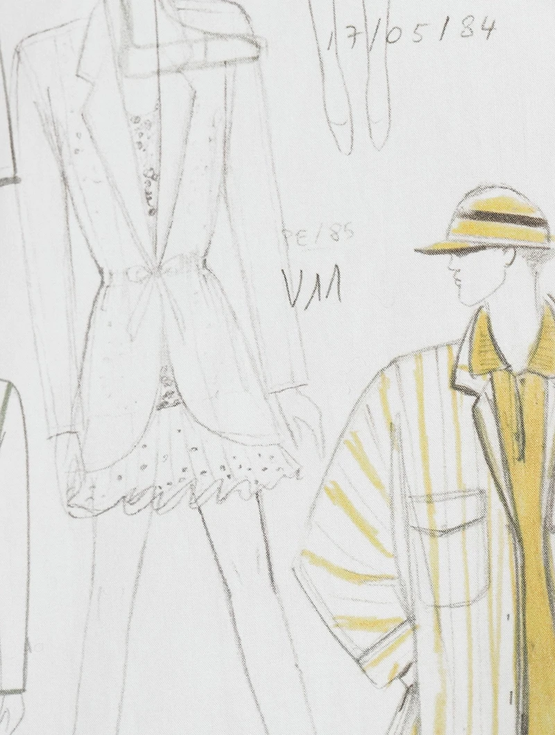 Sketch Cotton Shirt