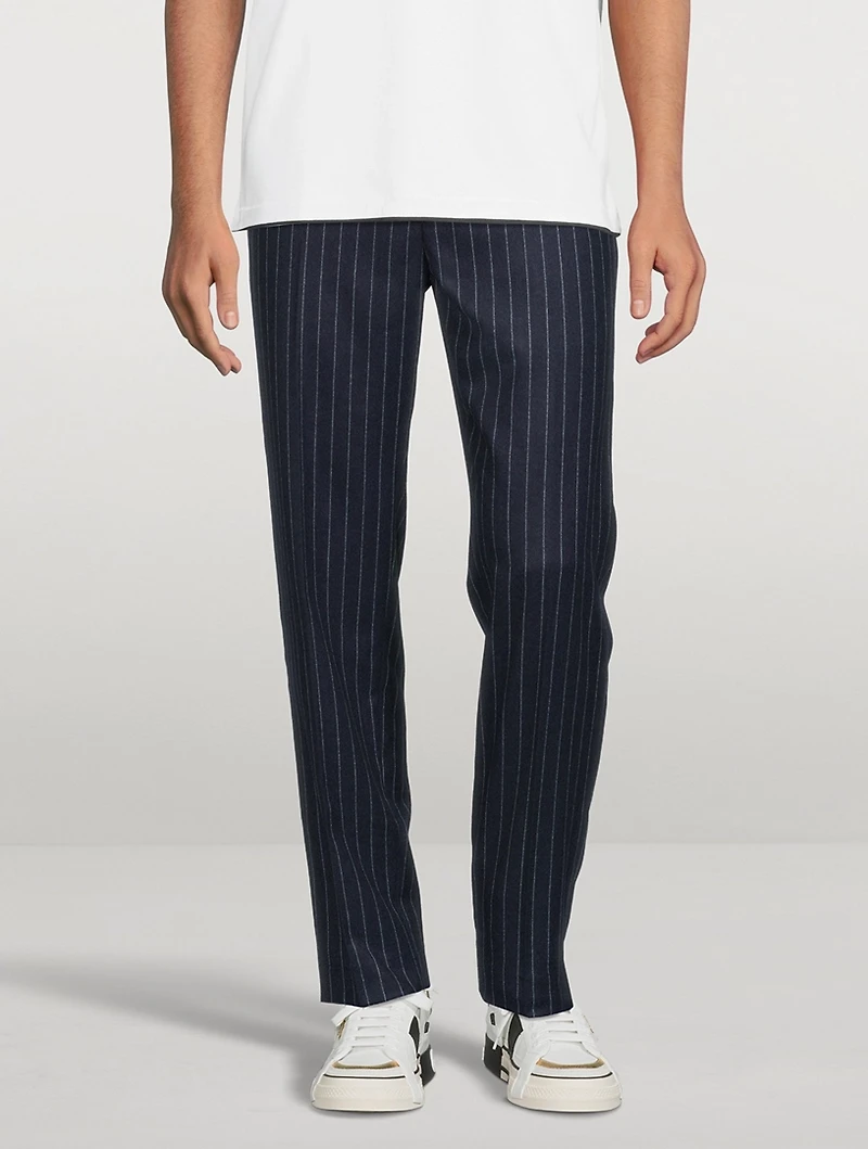 Striped Tailored Trousers