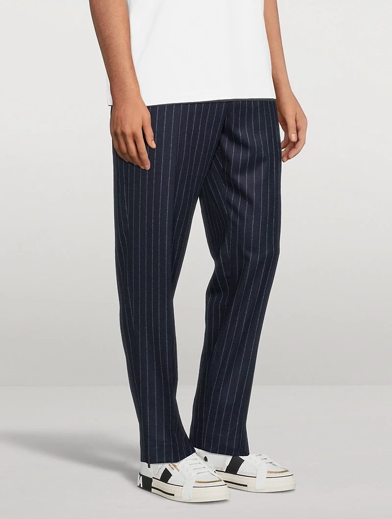 Striped Tailored Trousers