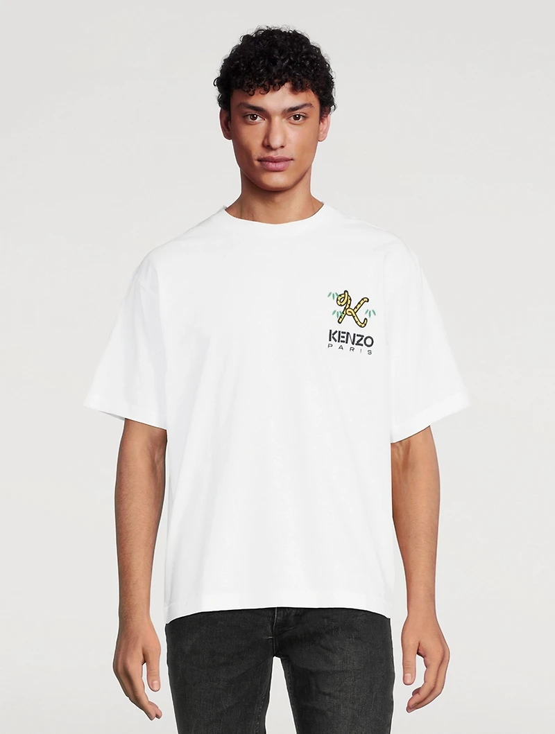 Tiger Tail K Oversized T-Shirt
