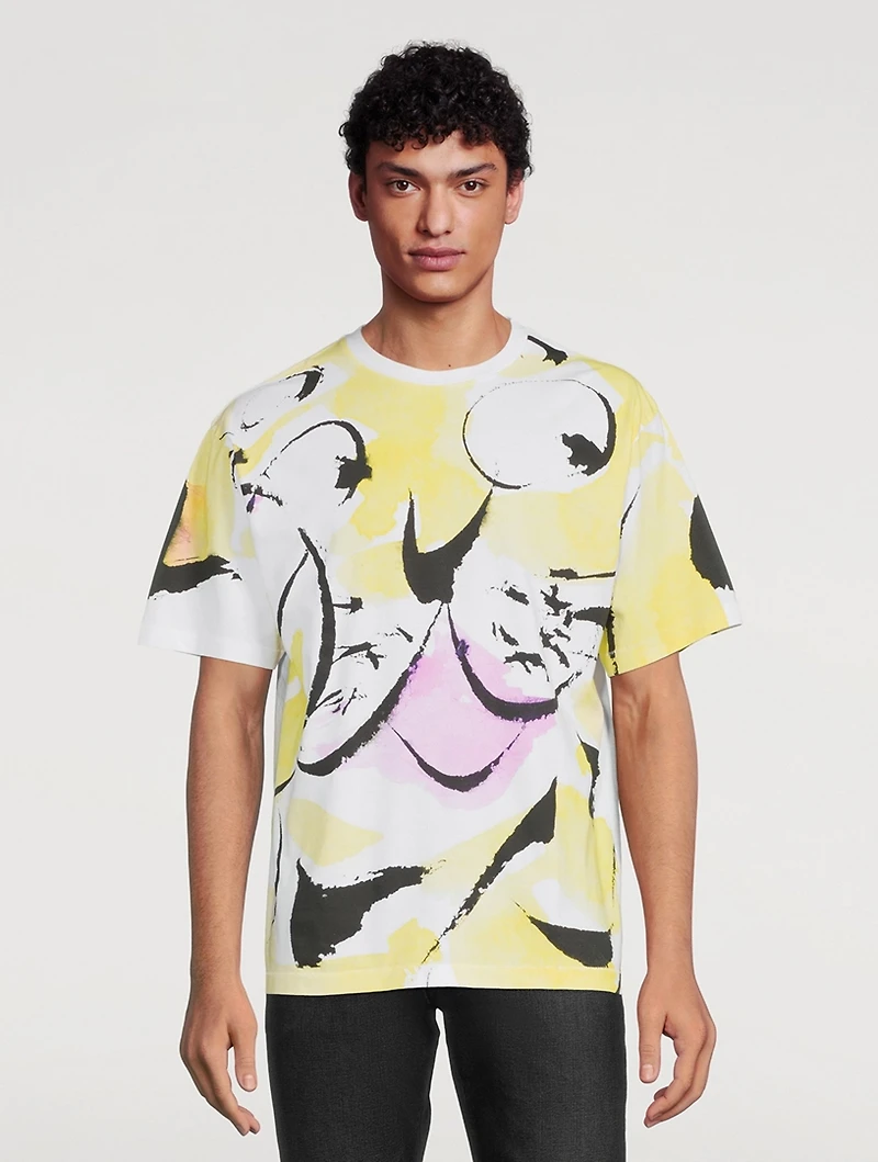 Akae Smiling Tiger Oversize T-Shirt