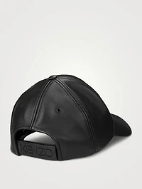 Tiger Leather Baseball Cap