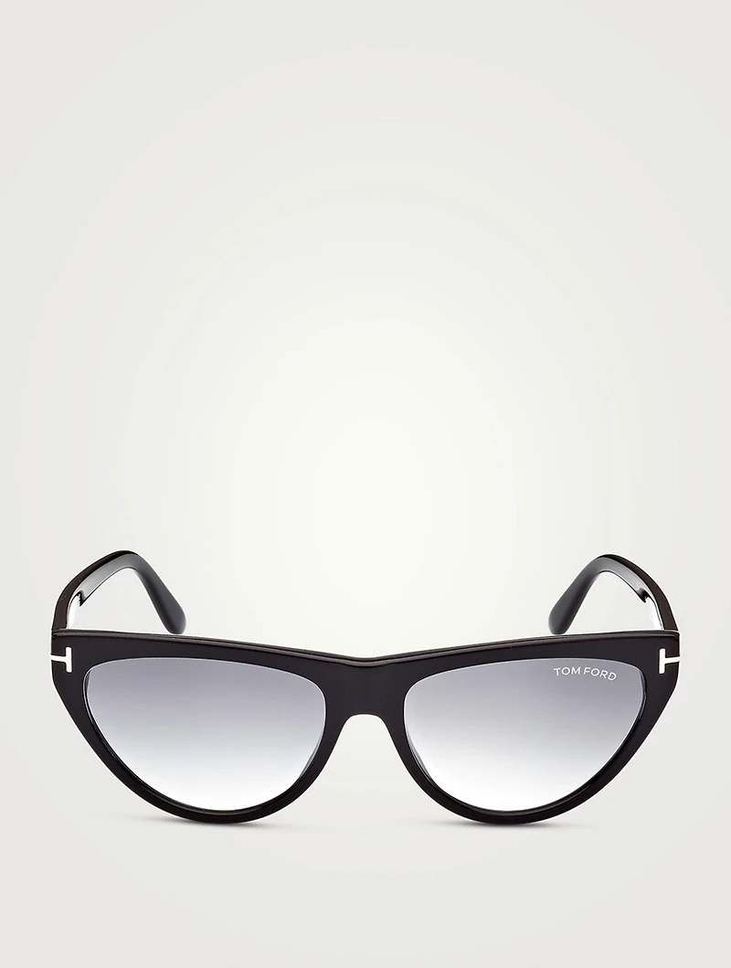 Amber Cat Eye Sunglasses