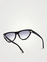 Amber Cat Eye Sunglasses