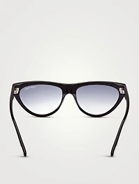 Amber Cat Eye Sunglasses