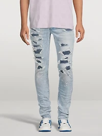 Destroy Repair Slim-Fit Jeans