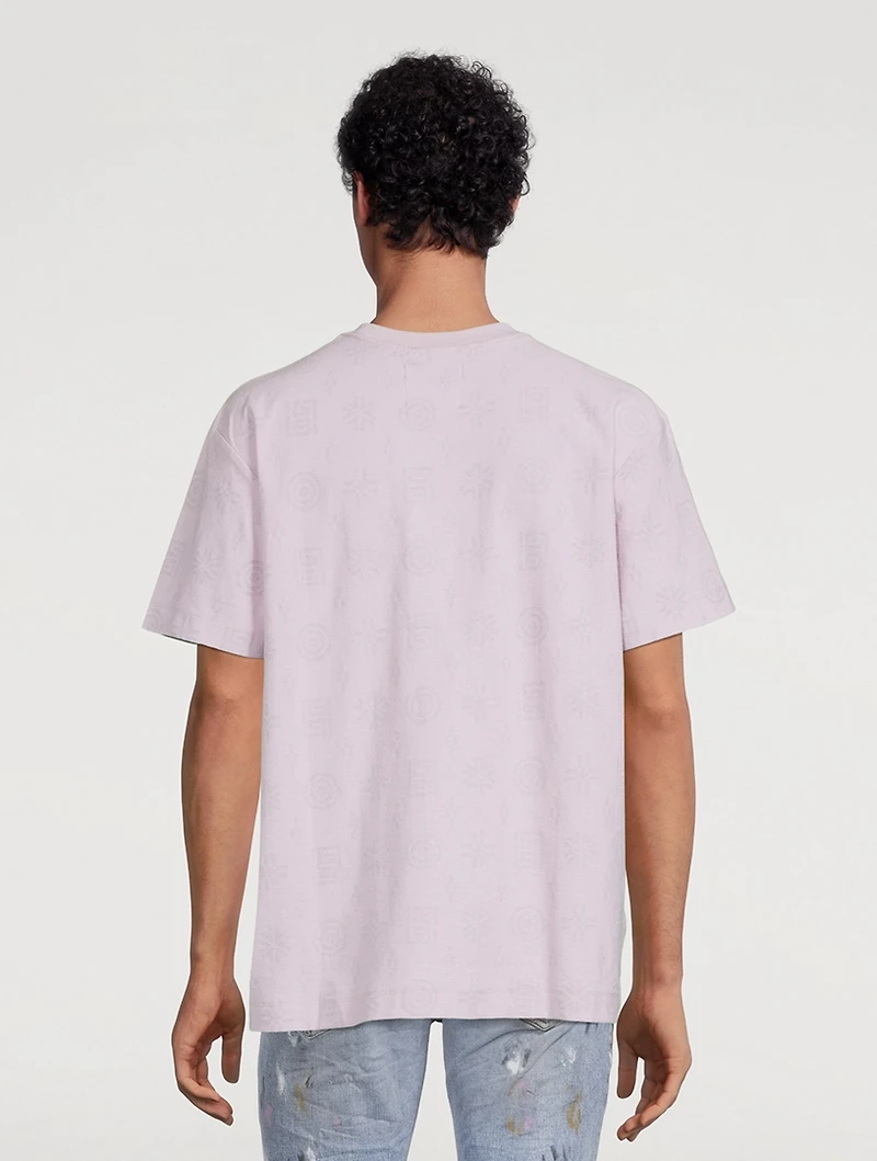 Monogram Textured Jersey T-Shirt